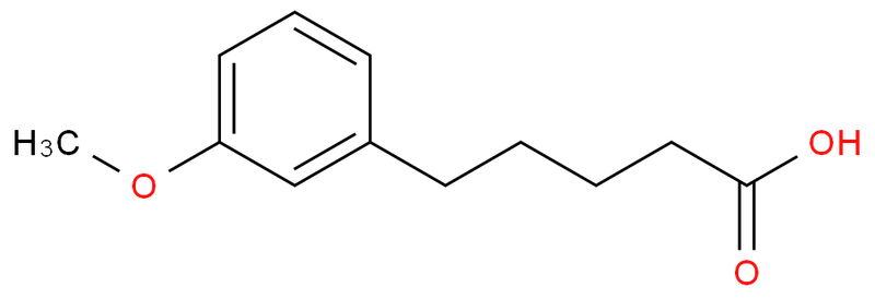 3-甲氧基苯戊,5-(3-methoxyphenyl)pentanoic aci