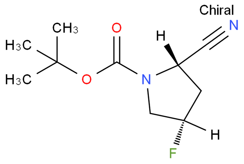 (2S,4S)-1-Boc-2-氰基-4-氟吡咯烷,(2S,4S)-2-cyano-4-fluoropyrrolidine-1- tert-butyl carboxylate