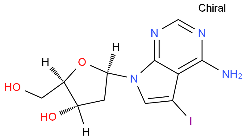 7-Deaza-7-I-2'-d,7-Deaza-2'-deoxy-7-iodoadenosine