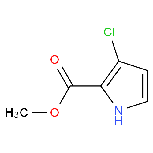3-氯吡咯-2-甲酸甲酯,Methyl 3-chloro-1H-pyrrole-2-carboxylate