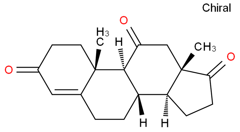 Adrenosterone (androst-4-ene-3,11,17-trione)  382-45-6,Adrenosterone (androst-4-ene-3,11,17-trione)  382-45-6