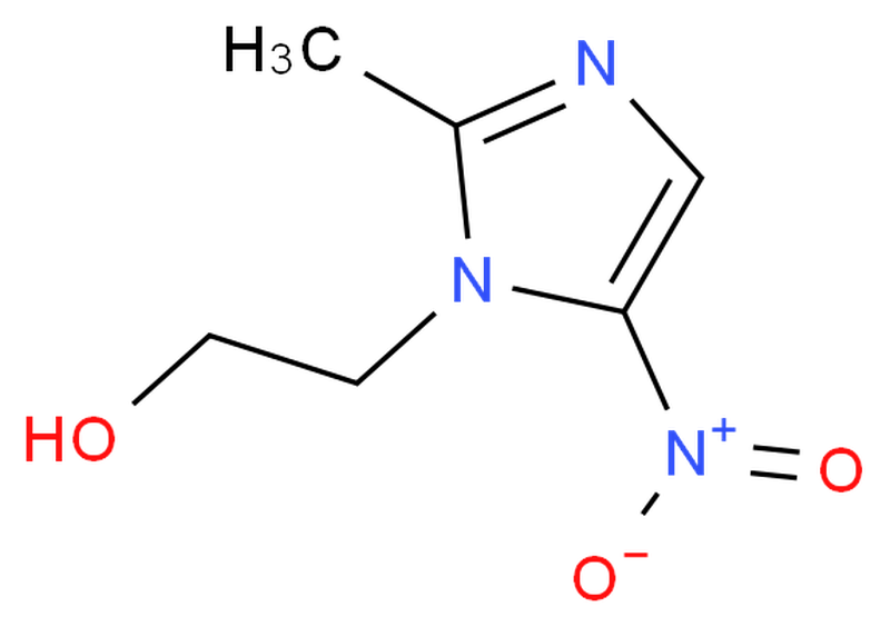 甲硝唑/甲硝哒唑/2-甲基-5-硝基-1H-咪唑-1-乙醇/灭滴灵/2-甲基-5-硝基咪唑-1-乙醇/1-(2-羟乙基)-2-甲基-5-硝基咪唑/硝基羟乙唑/Metronidazole,Metronidazole