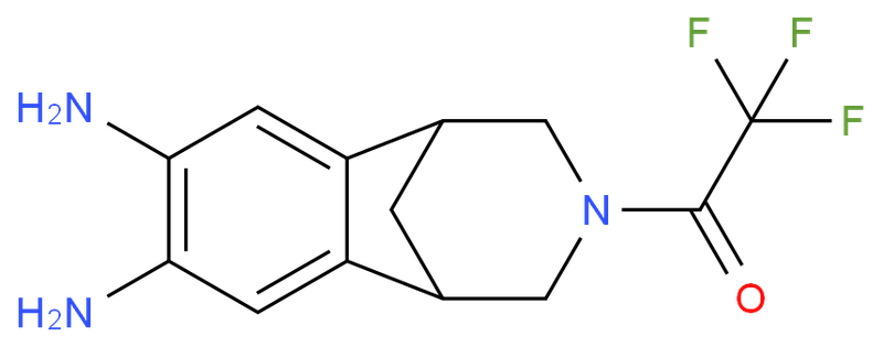 1-(4,5-Diamino-10-azatricyclo[6.3.1.0]dodeca-2,4,6-trien-10-yl)-2,2,2-trifluoroethanone,1-(4,5-Diamino-10-azatricyclo[6.3.1.0]dodeca-2,4,6-trien-10-yl)-2,2,2-trifluoroethanone