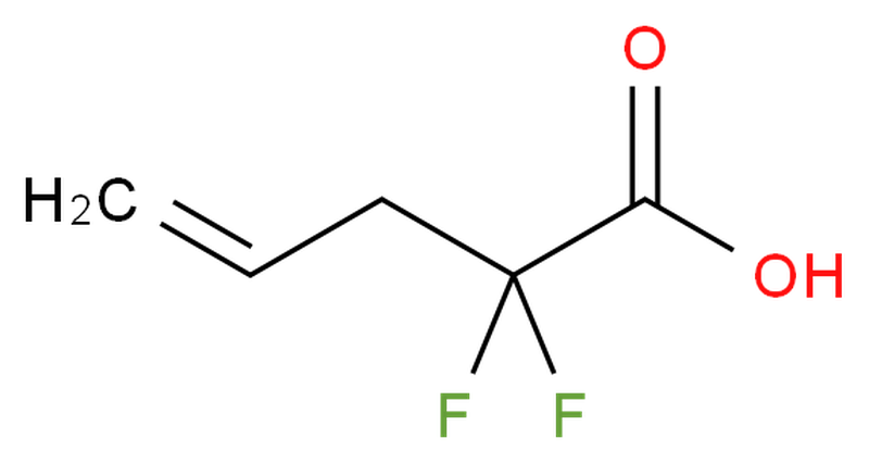 2,2-二氟-4-戊烯酸,2,2-difluoropent-4-enoic acid