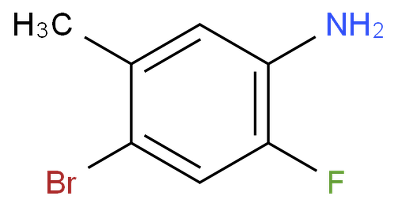 4-溴-2-氟-5-甲基苯胺,4-Bromo-2-fluoro-5-methylaniline