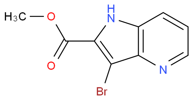 Methyl 3-bromo-1H-pyrrolo-[3,2-b]pyridine-2-carboxylate,Methyl 3-bromo-1H-pyrrolo-[3,2-b]pyridine-2-carboxylate