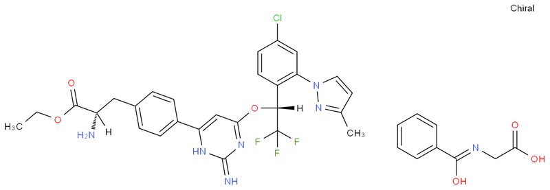 Telotristat Etiprate (LX 1606 Hippurate),Telotristat Etiprate (LX 1606 Hippurate)