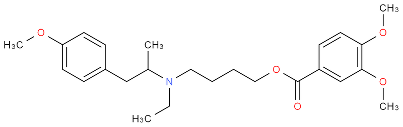 鹽酸美貝維林,Mebeverine HCl