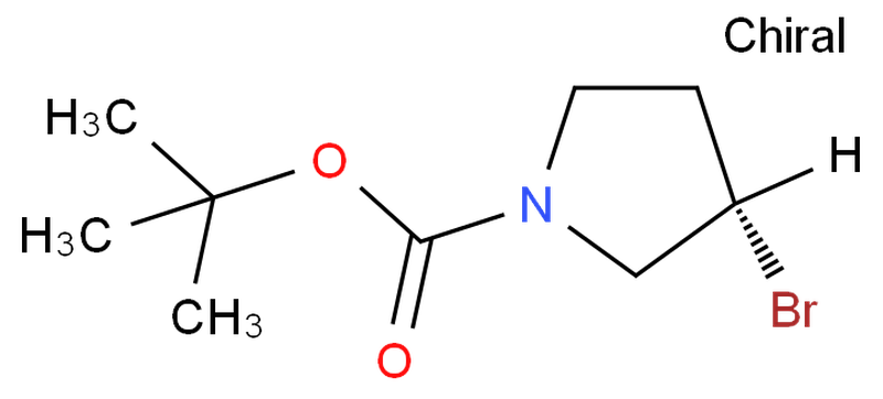 (S)-3-Bromo-pyrrolidine-1-carboxylic acid tert-butyl ester,(S)-3-Bromo-pyrrolidine-1-carboxylic acid tert-butyl ester