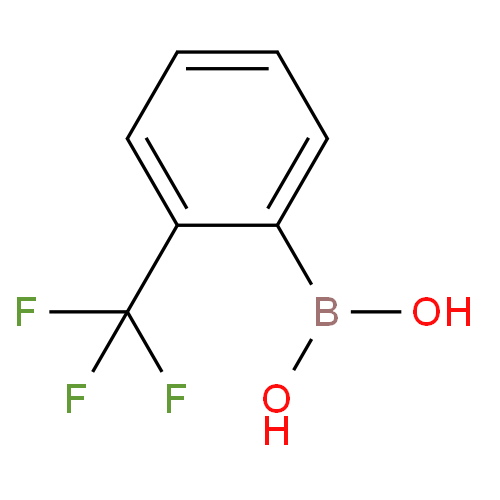2-三氟甲基苯硼酸,2-(trifluoromethyl)phenyl boronicacid