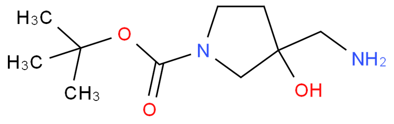 1-Boc-3-(aminomethyl)-3-hydroxypyrrolidine,1-Boc-3-(aminomethyl)-3-hydroxypyrrolidine