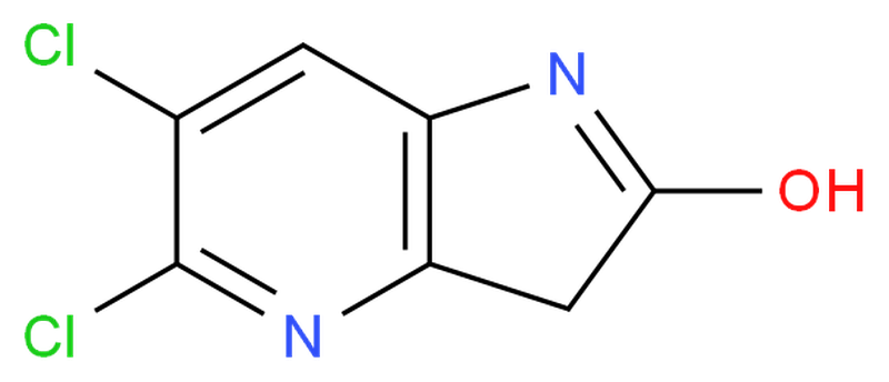 5,6-二氯-1H-吡咯并[3,2-B]吡啶-2(3H)-酮,5,6-dichloro-1H-pyrrolo[3,2-b]pyridin-2(3H)-one