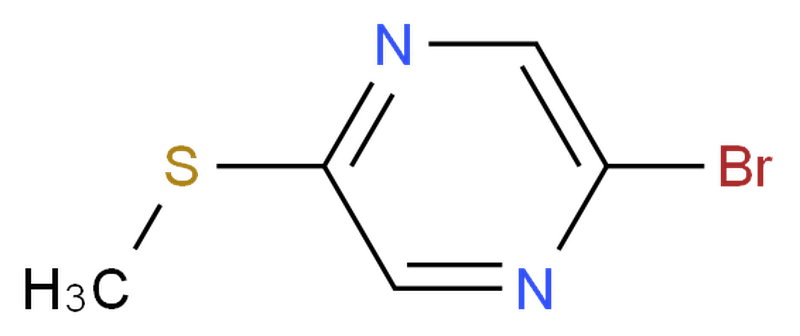 2-溴-5-甲硫基吡嗪,2-BROMO-5-(METHYLTHIO)PYRAZINE