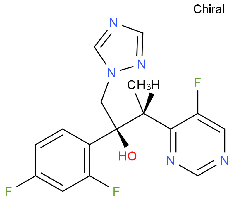 188416-29-7伏立康唑中间体,(2R,3S/2S,3R)-2-(2,4-difluorophenyl)-3-(5-fluoro-4-pyrimidinyl)-1-(1H-1,2,4-triazol-1-yl)-2-butanol