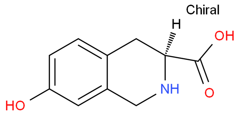 L-7-HYDROXY-1,2,3,4-TETRAHYDROISOQUINOLINE-3-CARBOXYLIC ACID;H-Tic(7-OH)-OH;H-Tic(OH)-OH,L-7-HYDROXY-1,2,3,4-TETRAHYDROISOQUINOLINE-3-CARBOXYLIC ACID;H-Tic(7-OH)-OH;H-Tic(OH)-OH