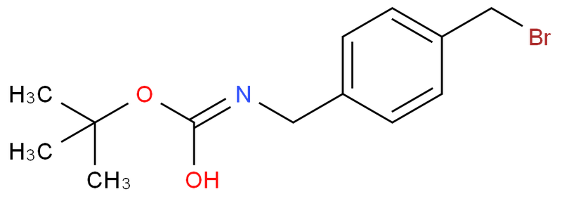 4-(溴甲基)苄基氨基甲酸叔丁,tert-Butyl 4-(bromomethyl)benzylcarbamate