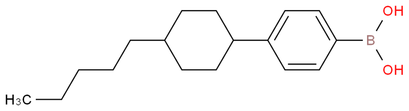 戊環(huán)苯硼酸,4-（trans-4 pentylcyclohexyl)phenyl boronic acid