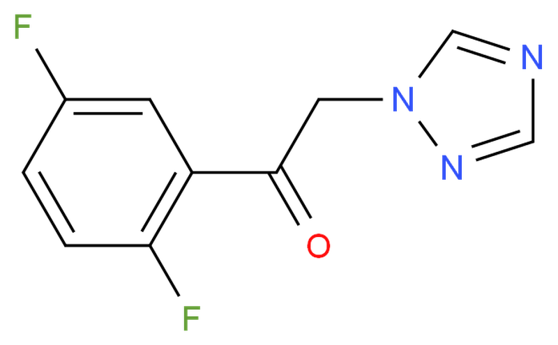 1-(2,5-difluorophenyl)-2-(1H-1,2,4-triazol-1-yl)ethanone，Ethanone, 1-?(2,?5-?difluorophenyl)?-?2-?(1H-?1,?2,?4-?triazol-?1-?yl)?- 1-?(2,?5-?Difluorophenyl)?-?2-?(1H-?1,?2,?4-?triazol-?1-?yl)?ethanone,1-(2,5-difluorophenyl)-2-(1H-1,2,4-triazol-1-yl)ethanone，Ethanone, 1-?(2,?5-?difluorophenyl)?-?2-?(1H-?1,?2,?4-?triazol-?1-?yl)?- 1-?(2,?5-?Difluorophenyl)?-?2-?(1H-?1,?2,?4-?triazol-?1-?yl)?ethanone