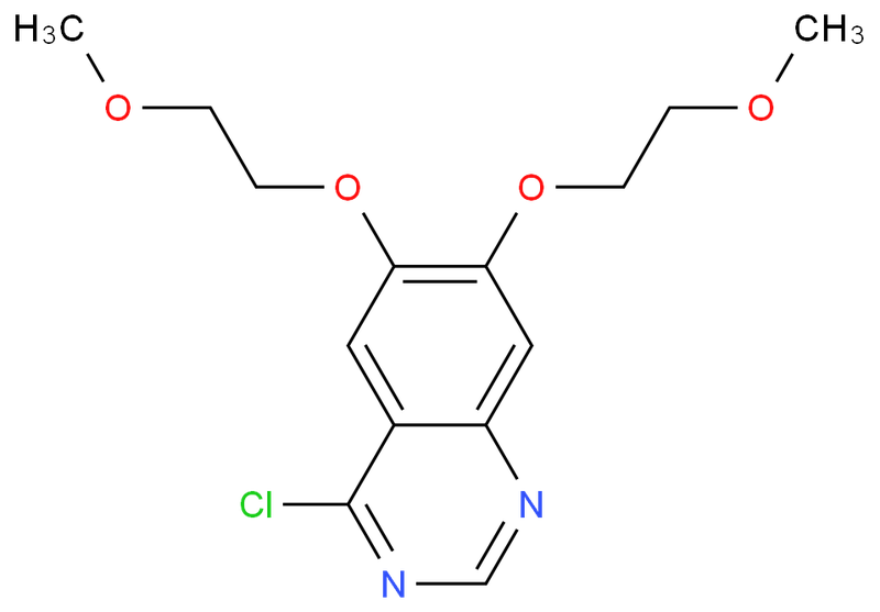 4-氯-6,7-二(2-甲氧基乙氧基)喹唑啉,4-Chloro-6,7-bis(2-methoxyethoxy)quinazoline