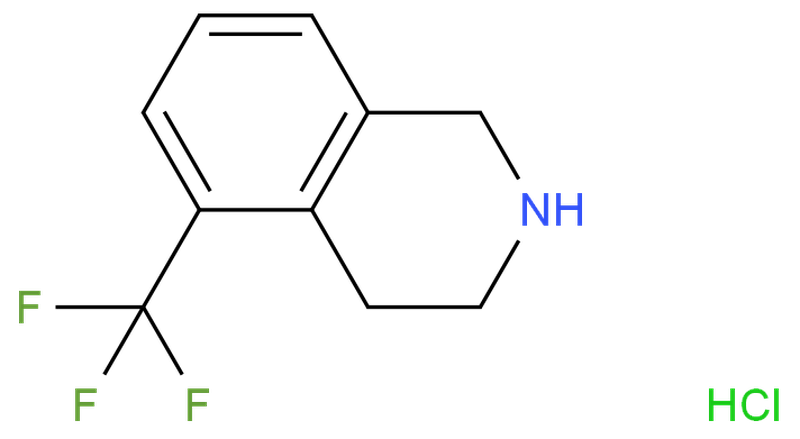 5-TRIFLUOROMETHYL-1,2,3,4-TETRAHYDRO-ISOQUINOLINE 1HCL SALT,5-TRIFLUOROMETHYL-1,2,3,4-TETRAHYDRO-ISOQUINOLINE 1HCL SALT