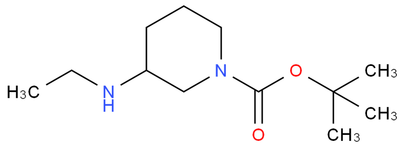 3-Ethylamino-piperidine-1-carboxylic acid tert-butyl ester,3-Ethylamino-piperidine-1-carboxylic acid tert-butyl ester