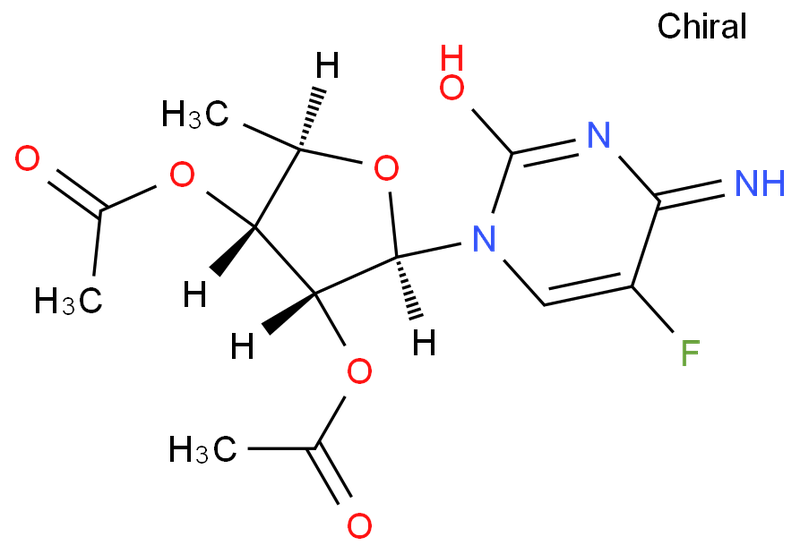 2‘,3‘-二-O-乙酰基-5‘-脫氧-5-氟胞苷,2’,3’-Di-O-acetyl-5’-deoxy-5-fuluro-D-cytidine