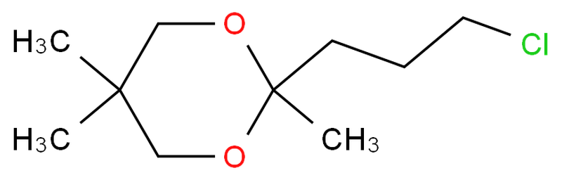 2-(3-氯丙基)-2,5,5-三甲基-1,3,-二噁烷,2-(3-chloropropyl)-2,5,5-trimethyl-1,3-dioxane