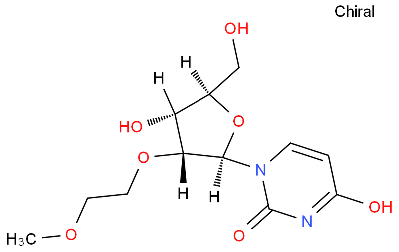 2'-O-(2-甲氧基乙基)尿苷,2'-O-(2-Methoxyethyl)-Uridine