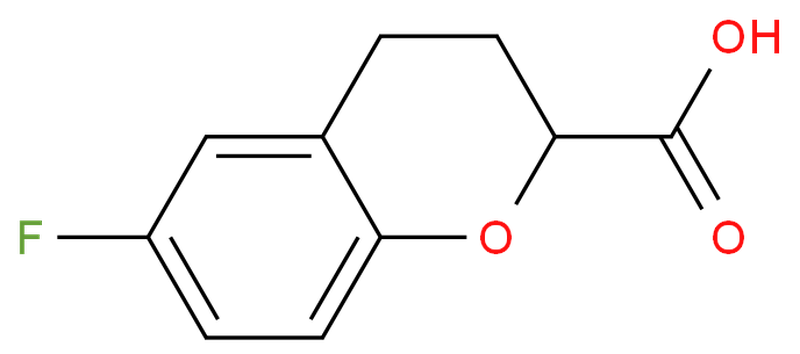 6-氟色满-2-羧酸,6-Fluorochromane-2-carboxylic acid