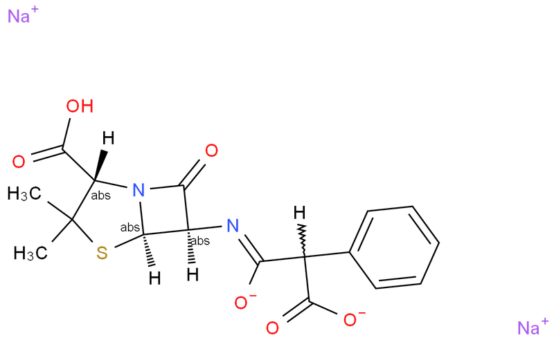 羧苄青霉素钠,Carbenicillin disodium salt