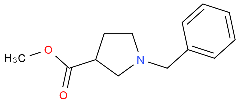 N-苄基吡咯烷-3-甲酸甲,methyl 1-benzylpyrrolidine-3-carboxylat