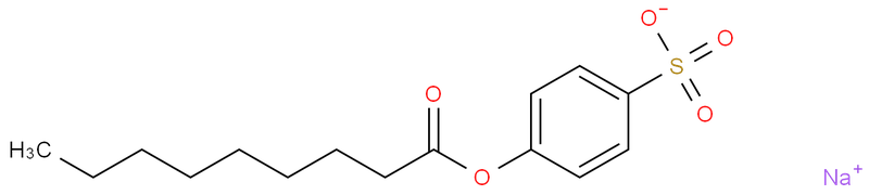 Nonanoic acid, 4-sulfophenyl ester, sodium salt,Nonanoic acid, 4-sulfophenyl ester, sodium salt