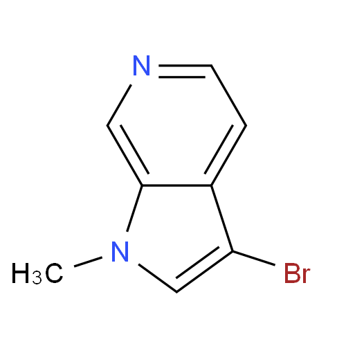 3-bromo-1-methyl-1H-Pyrrolo[2,3-c]pyridine,3-bromo-1-methyl-1H-Pyrrolo[2,3-c]pyridine