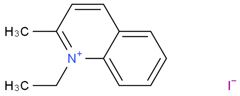 碘化 N-乙基-2甲基-喹啉鎓盐,1-ETHYLQUINALDINIUM IODIDE