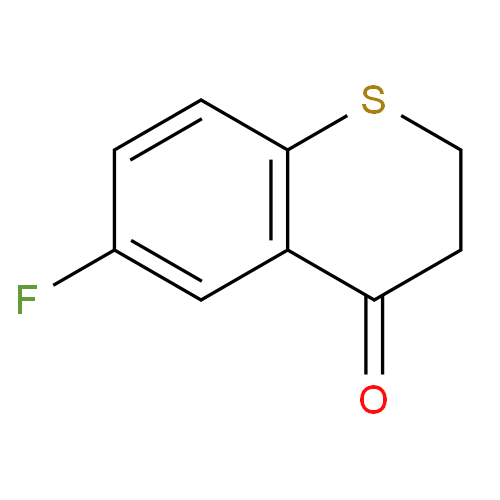 6-氟硫代-4-色原酮,6-fluoro-2,3-dihydrothiochromen-4-one