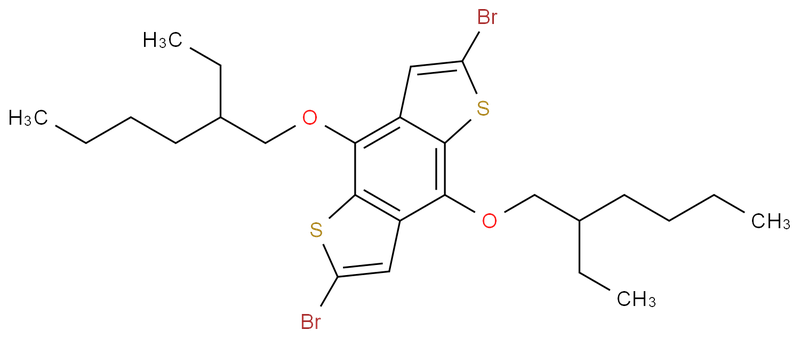 2,6-二溴-4,8-双[(2-乙基己基)氧基]-苯并[1,2-B:4,5-B']二噻吩