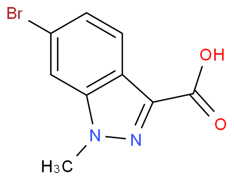 6-bromo-1-methyl-1H-indazole-3-carboxylic acid,6-bromo-1-methyl-1H-indazole-3-carboxylic acid