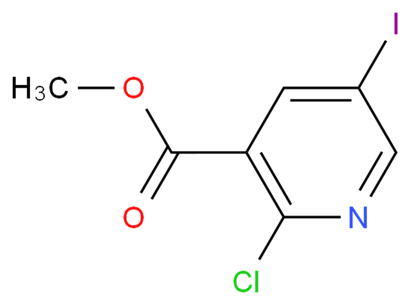 2-氯－5-碘烟酸甲酯,methyl 2-chloro-5-iodonicotinate
