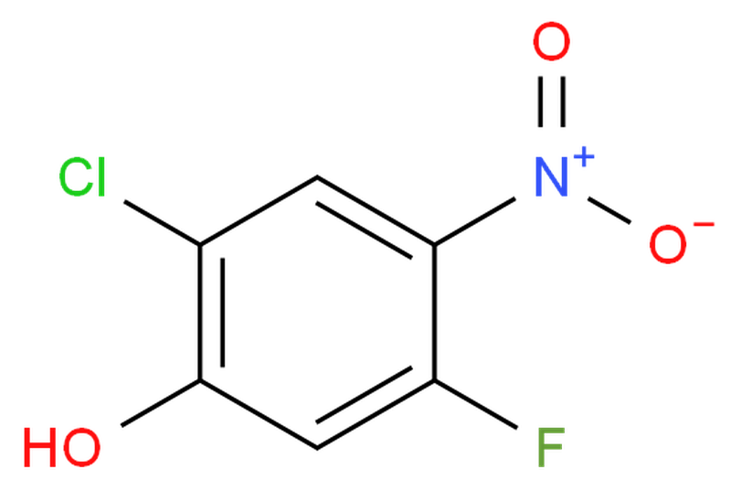 2-氯-5-氟-4-硝基苯酚,2-chloro-5-fluoro-4-nitrophenol