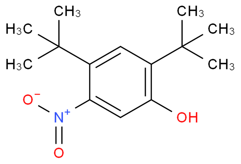 2,4-di-tert-butyl-5-nitrophenol,2,4-di-tert-butyl-5-nitrophenol
