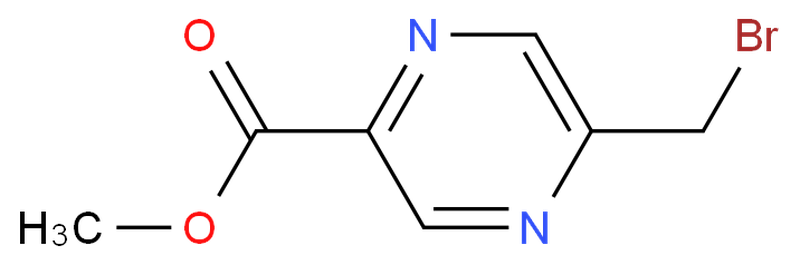 Methyl-5-(bromomethyl)pyrazine-2-carboxylate,Methyl-5-(bromomethyl)pyrazine-2-carboxylate