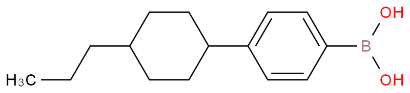 反式丙基环己基苯硼酸,4-（trans-4-propylcyclohexyl) phenylboronic acid