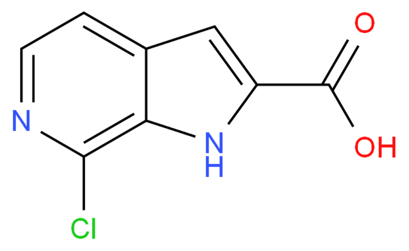 7-氯-1H-吡咯并[2,3-C]吡啶-2-羧酸