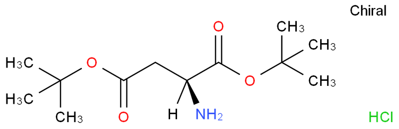 L-天门冬氨酸二叔丁酯盐酸盐,H- ASP(OTBU)-OTBU HCL