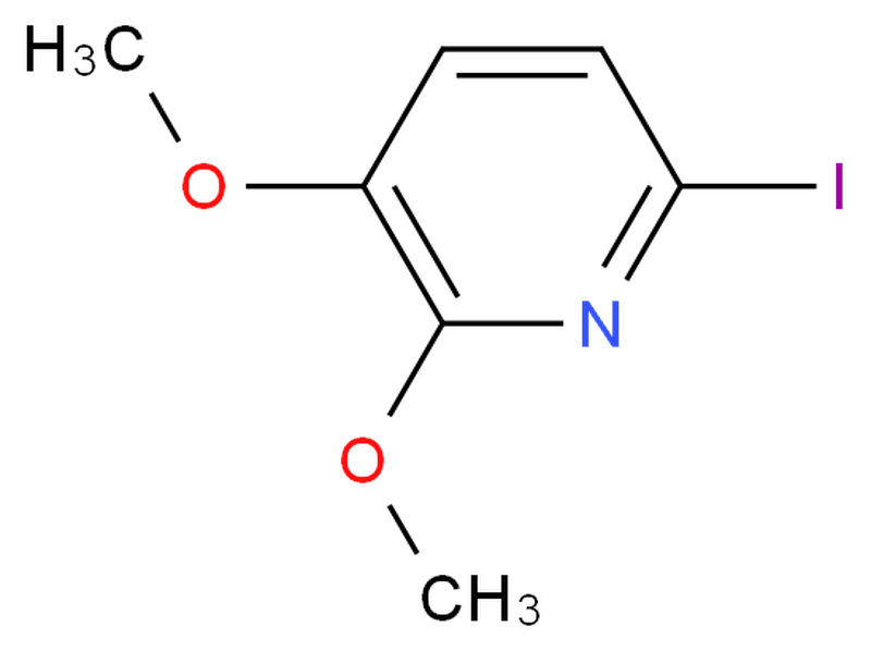 2,3-甲氧基-6-碘吡啶,6-iodo-2,3-dimethoxypyridin