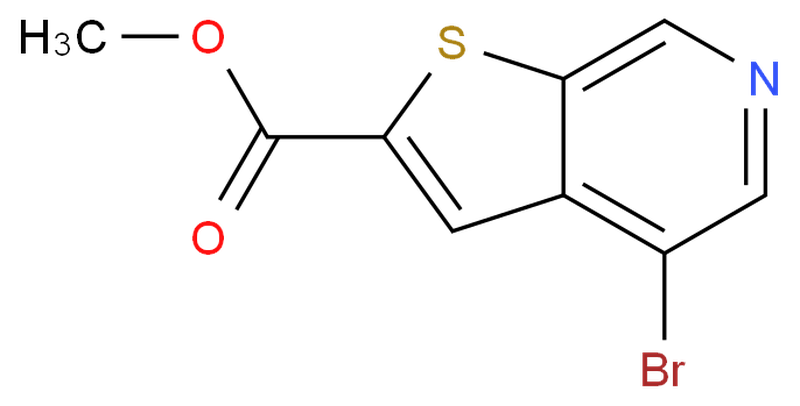 4-溴噻吩并[2,3-C]吡啶-2-甲醛,methyl 4-bromothieno[2,3-c]pyridine-2-carboxylate