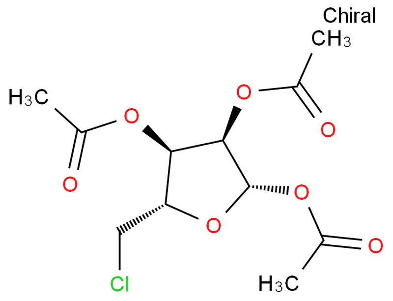 (2S,3R,4S,5S)-5-(氯甲基)-2,3,4-三乙酸酯-四氢呋喃,(2S,3R,4S,5S)-5-(chloromethyl)tetrahydrofuran-2,3,4-triyl triacetate