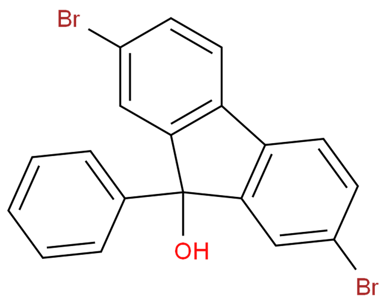 2,7-二溴-9-苯基-9-羥基芴,2,7-Dibromo-9-phenyl-9H-fluoren-9-ol