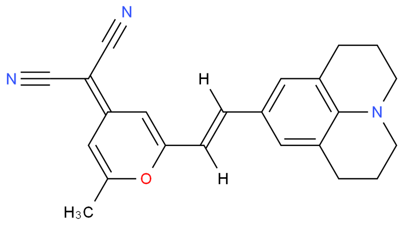 DCM2,4-(Dicyanomethylene)-2-methyl-6-julolidyl-9-enyl-4H-pyran