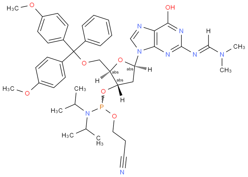 DMF-dG    亚磷酰胺单体,DMF-dG     Phosphoramidite